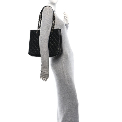 Chanel Caviar Quilted Grand Shopping Tote GST Black 2 of 10