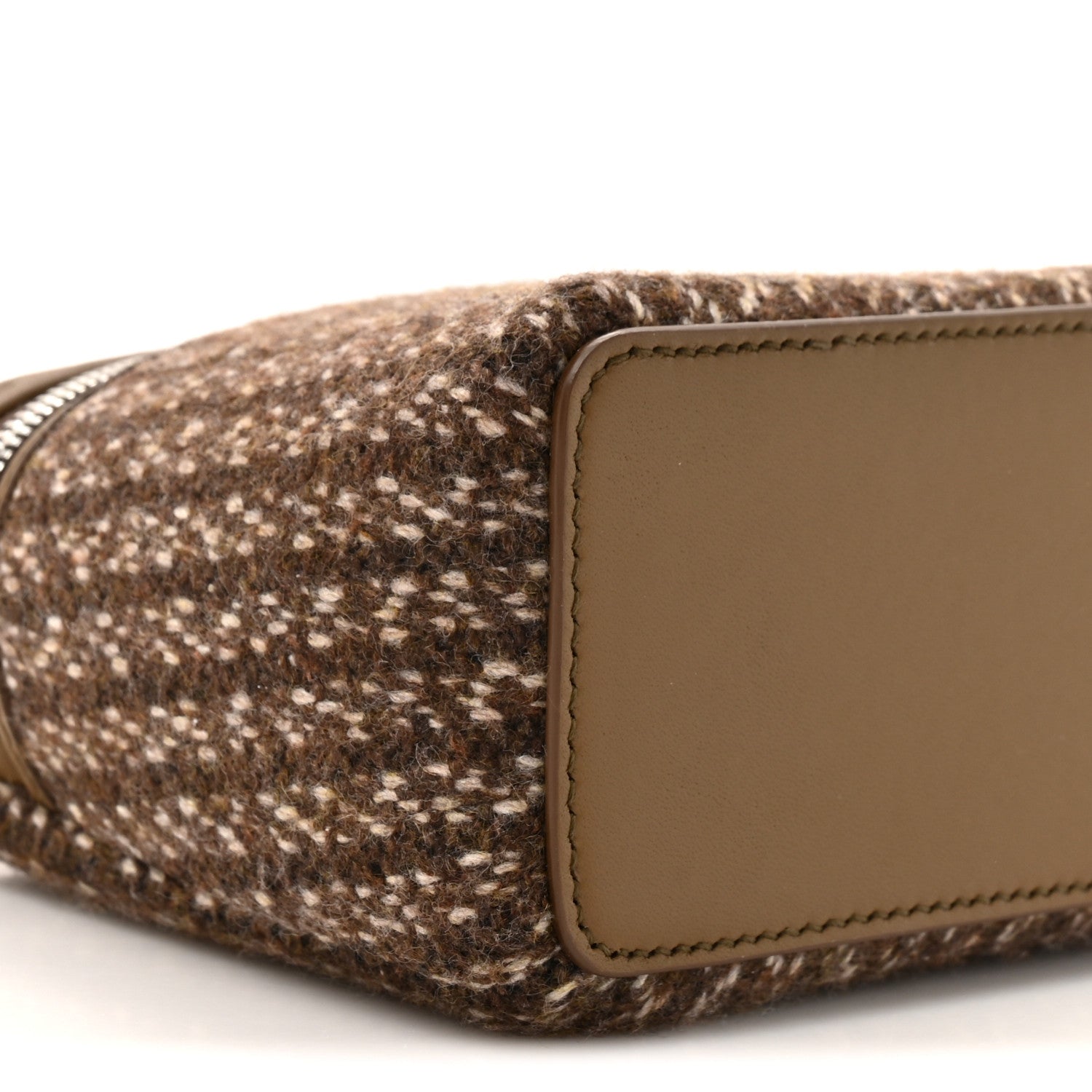Loro Piana Cashmere Extra Pocket Pouch L19 Mocha Latte Ebony 10 of 10