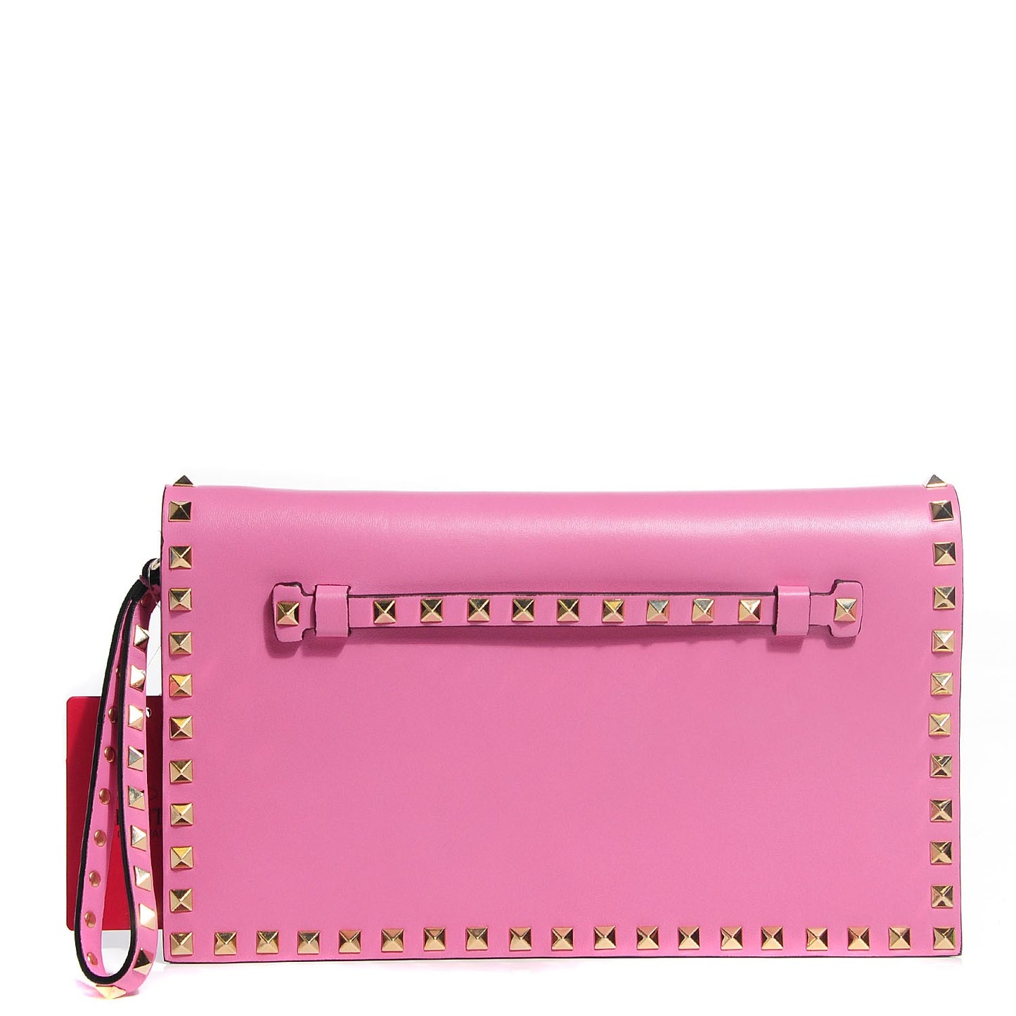 Nappa Rockstud Wristlet Clutch Ninphea