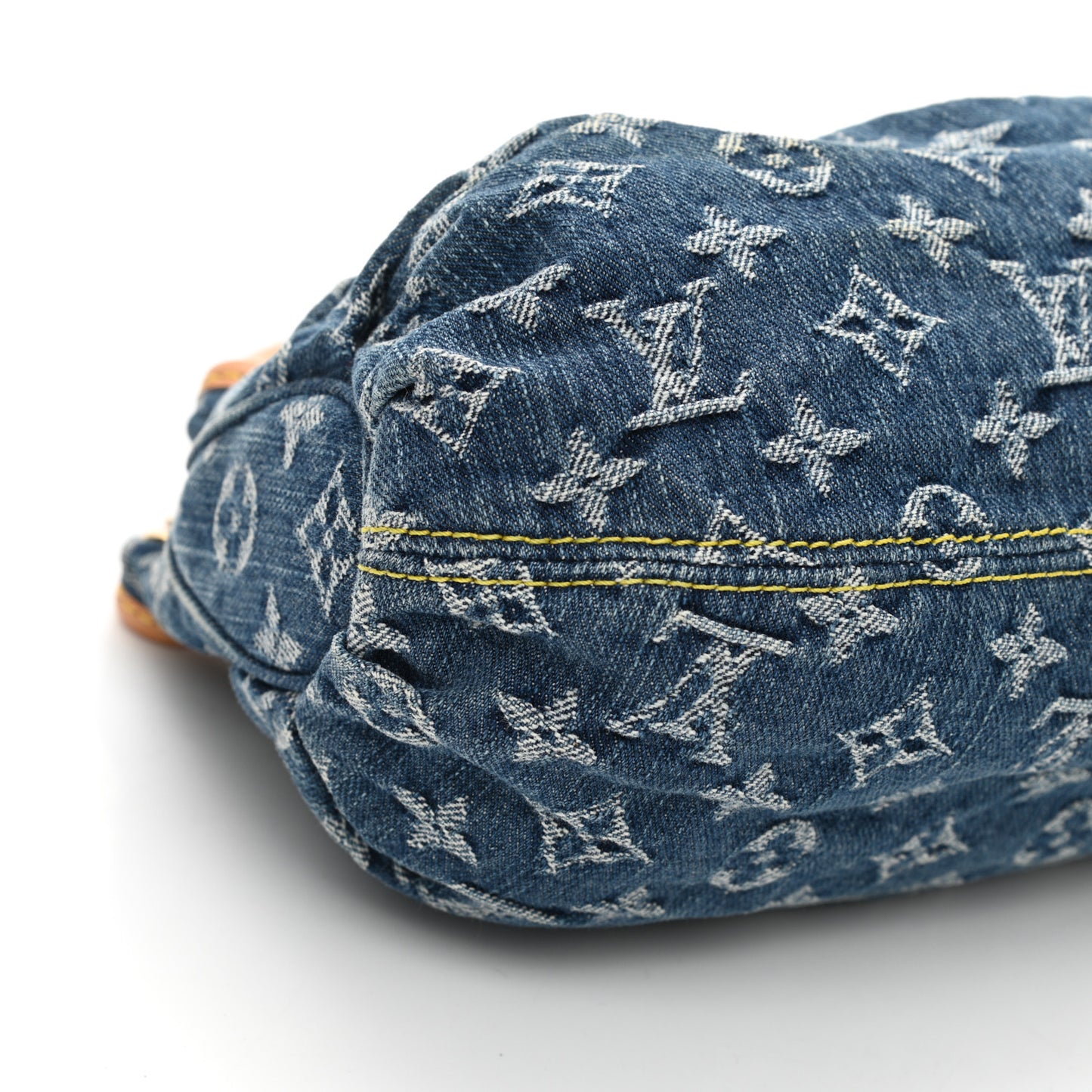 Monogram Denim Pleaty Blue