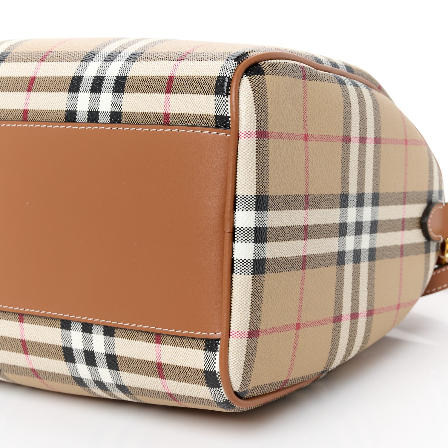 Burberry Horseferry Check Medium Bowling Bag Archive Beige 10 of 10