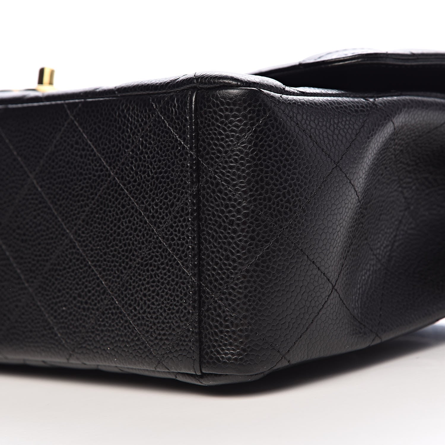 Chanel Caviar Quilted Maxi Double Flap Black 13 of 15