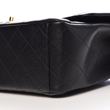 Chanel Caviar Quilted Maxi Double Flap Black 13 of 15