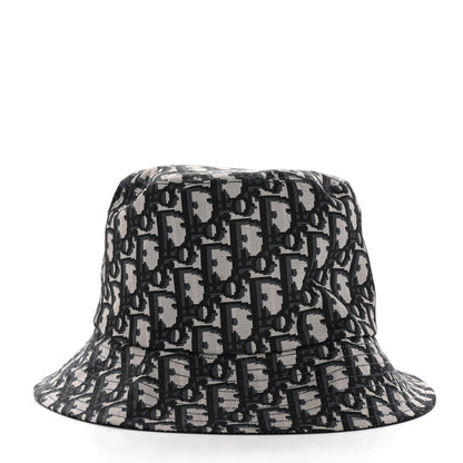 Christian Dior Oblique Jacquard Bucket Hat Blue 5 of 11