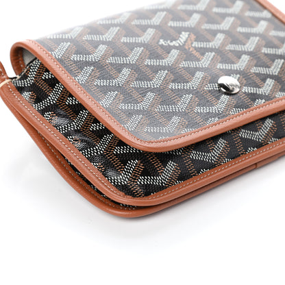 Goyard Goyardine Plumet Wallet Clutch Black Gold 9 of 10