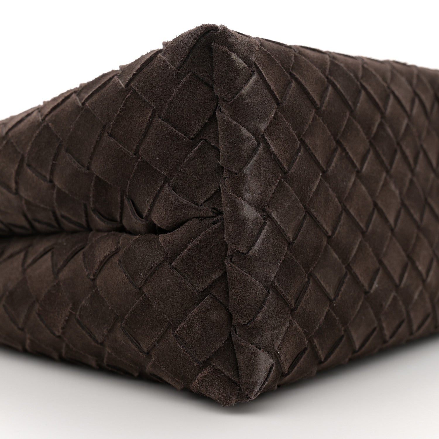 Bottega Veneta Suede Intrecciato Medium Andiamo Shoulder Bag Fondant 8 of 10