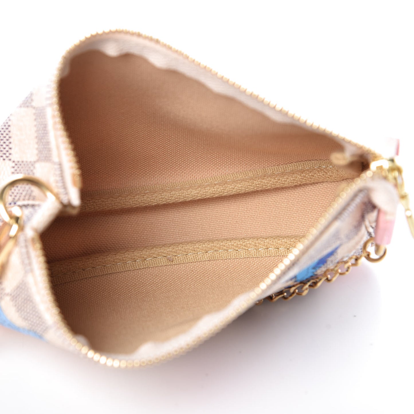 Damier Azur 2018 Christmas Animation Mini Pochette Accessories