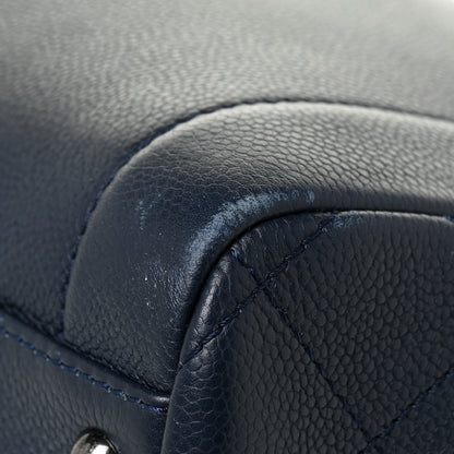Chanel Caviar Large Shopping Tote Navy 11 of 22