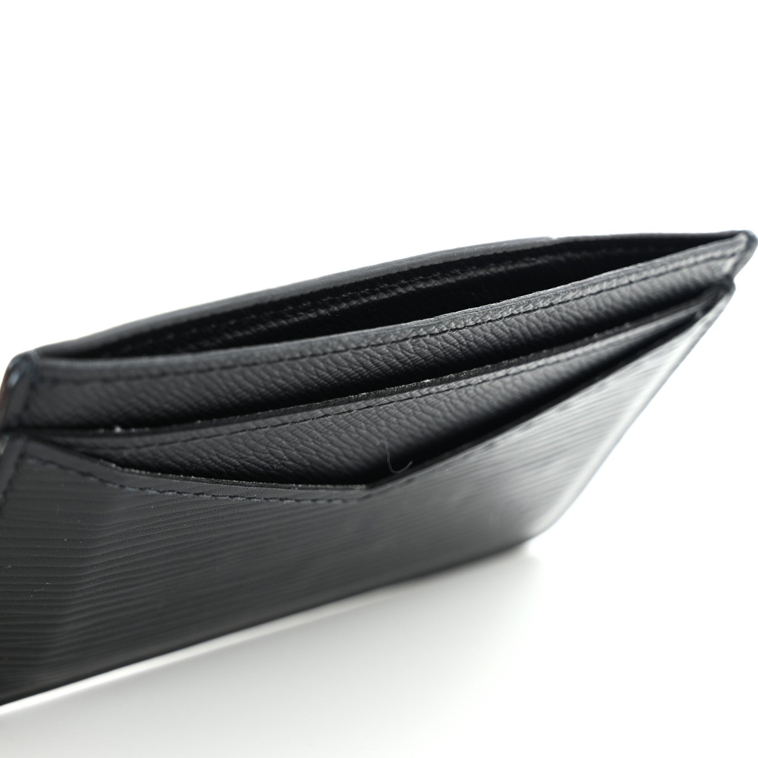 Louis Vuitton Epi Neo Porte-Cartes Card Holder Black 12 of 14