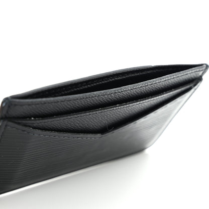 Louis Vuitton Epi Neo Porte-Cartes Card Holder Black 12 of 14
