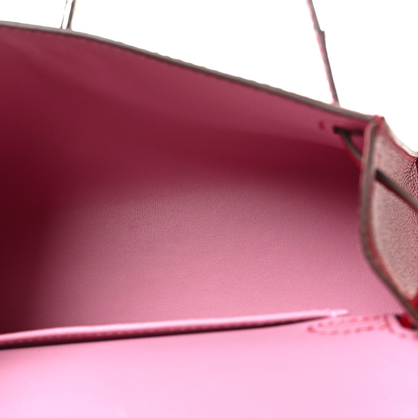 Chevre Mysore Verso Mini Kelly Sellier 20 Rouge Casaque Bubblegum