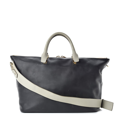 Chloe Smooth Calfskin Large Baylee Tote Black Grey 1 of 19
