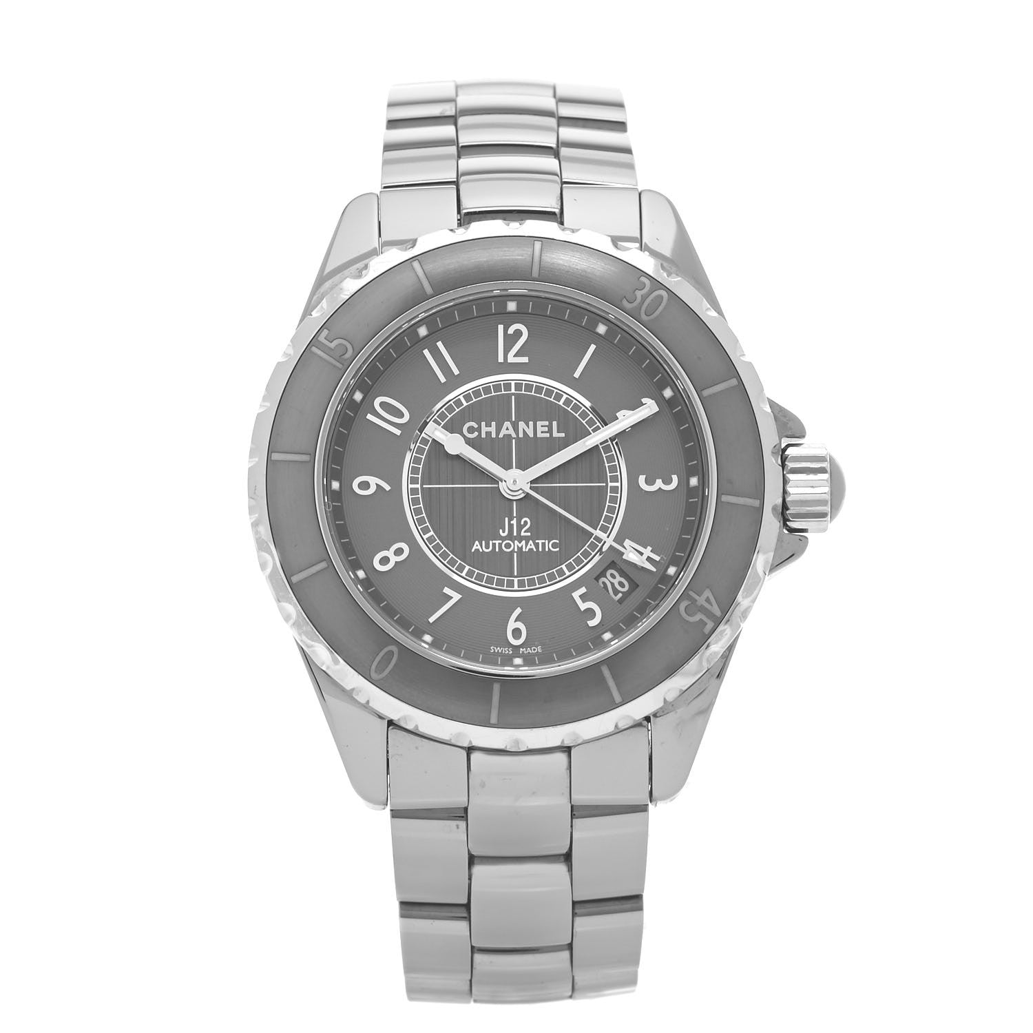 Chanel Titanium Ceramic 38mm J12 Chromatic Automatic Watch 1 of 5