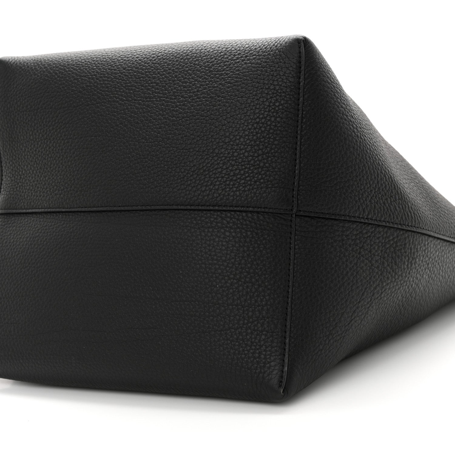 The Row Grained Calfskin Large N/S Park Tote Black 10 of 10