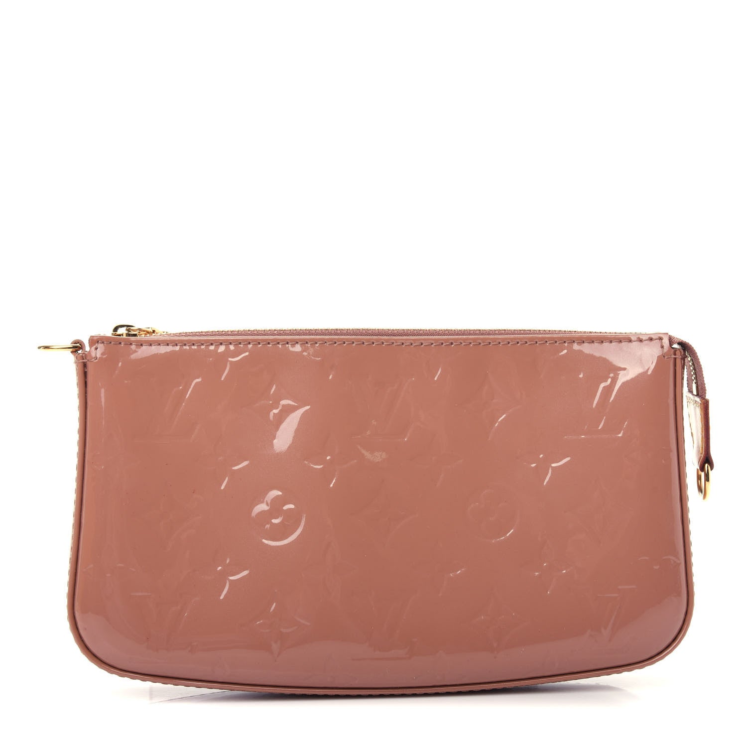 Louis Vuitton Vernis Pochette Accessories NM Rose Velours 1 of 8