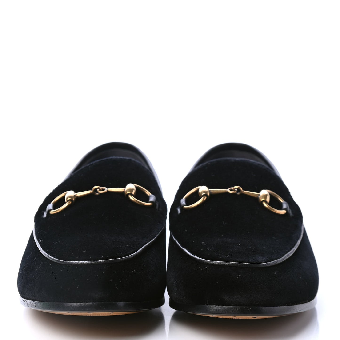 Velvet Horsebit Womens Jordaan Loafers 37 Black