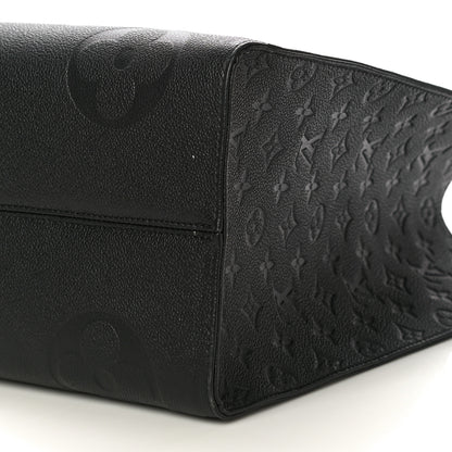 Louis Vuitton Empreinte Monogram Giant Onthego GM Black 9 of 10