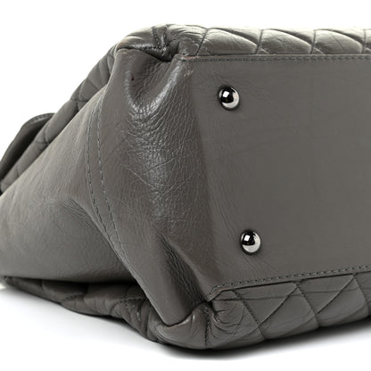 Chanel Aged Calfskin Medium Lady Pearly Flap Grey 5 of 24