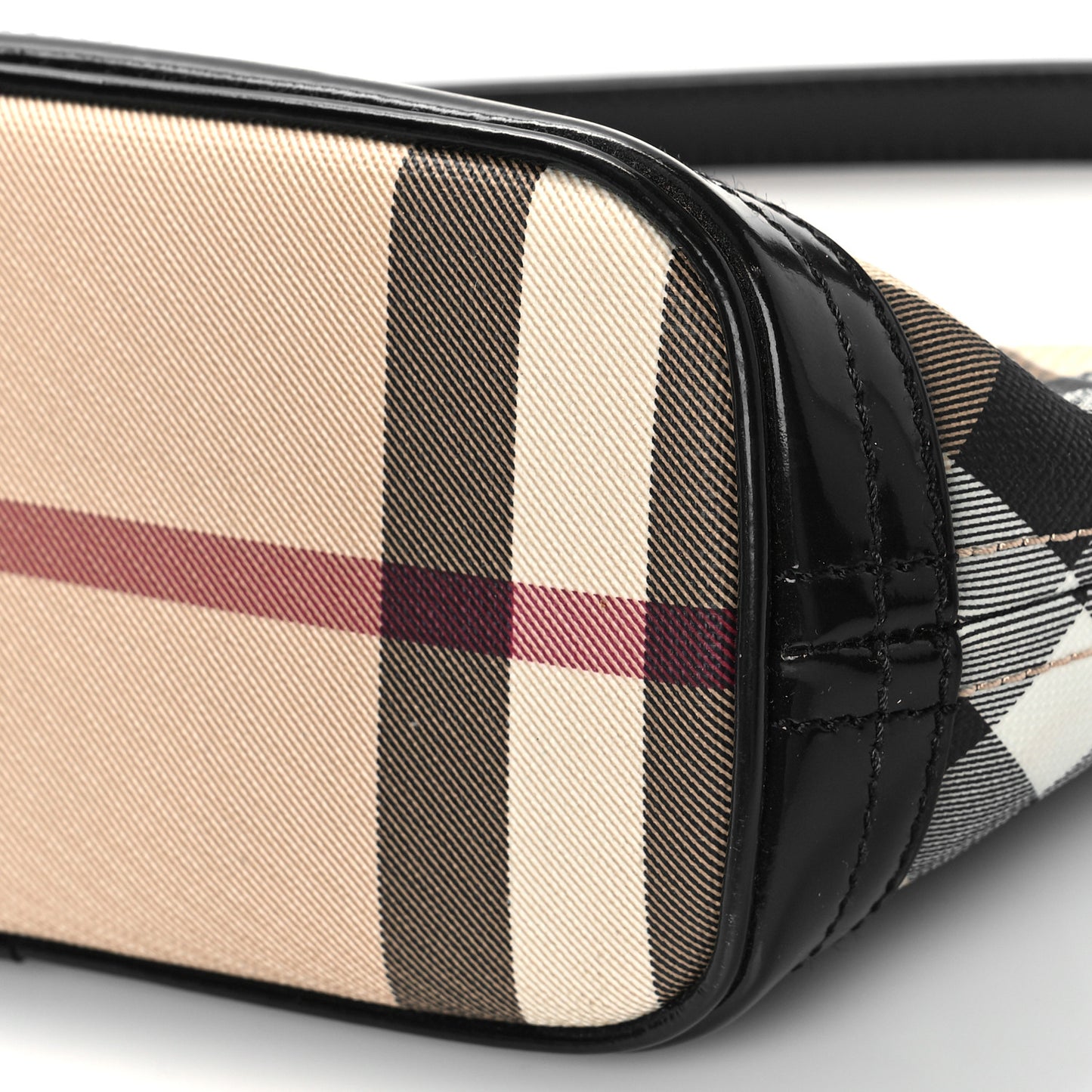 Nova Check Sling Bag Black