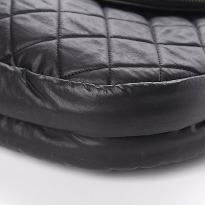 Chanel Nylon Quilted Coco Cocoon Messenger Black 11 of 12
