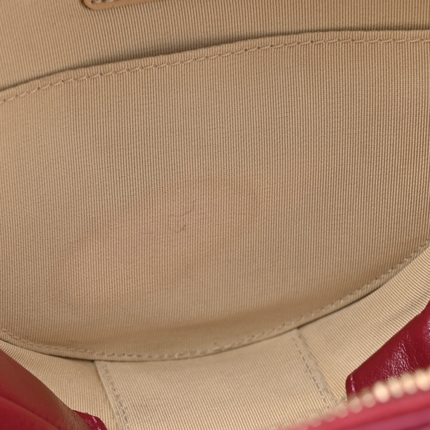 Chanel Glazed Calfskin Round As Earth Evening Bag Rouge 14 of 14