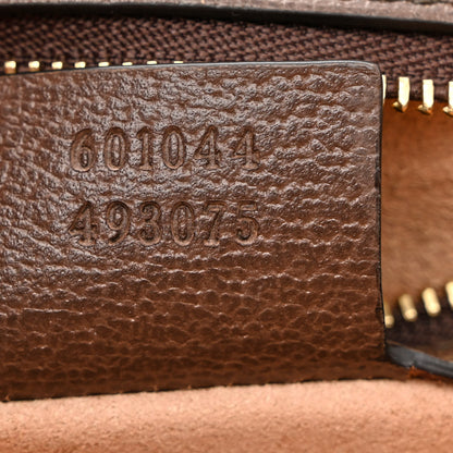 Gucci GG Supreme Monogram Web Small Ophidia Flap Messenger Bag Brown 7 of 12