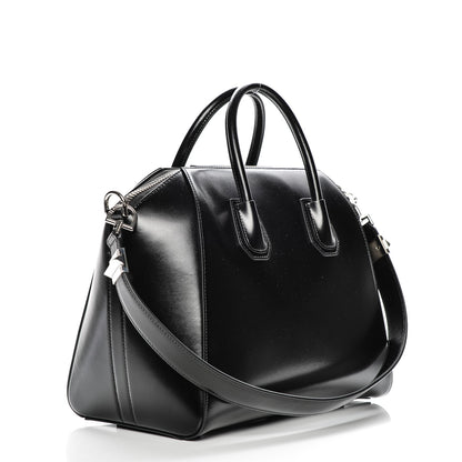 Givenchy Shiny Lord Calfskin Medium Antigona Black 3 of 7