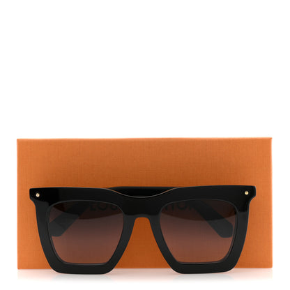 Louis Vuitton Acetate La Grande Bellezza Sunglasses Z1217E Black 10 of 10