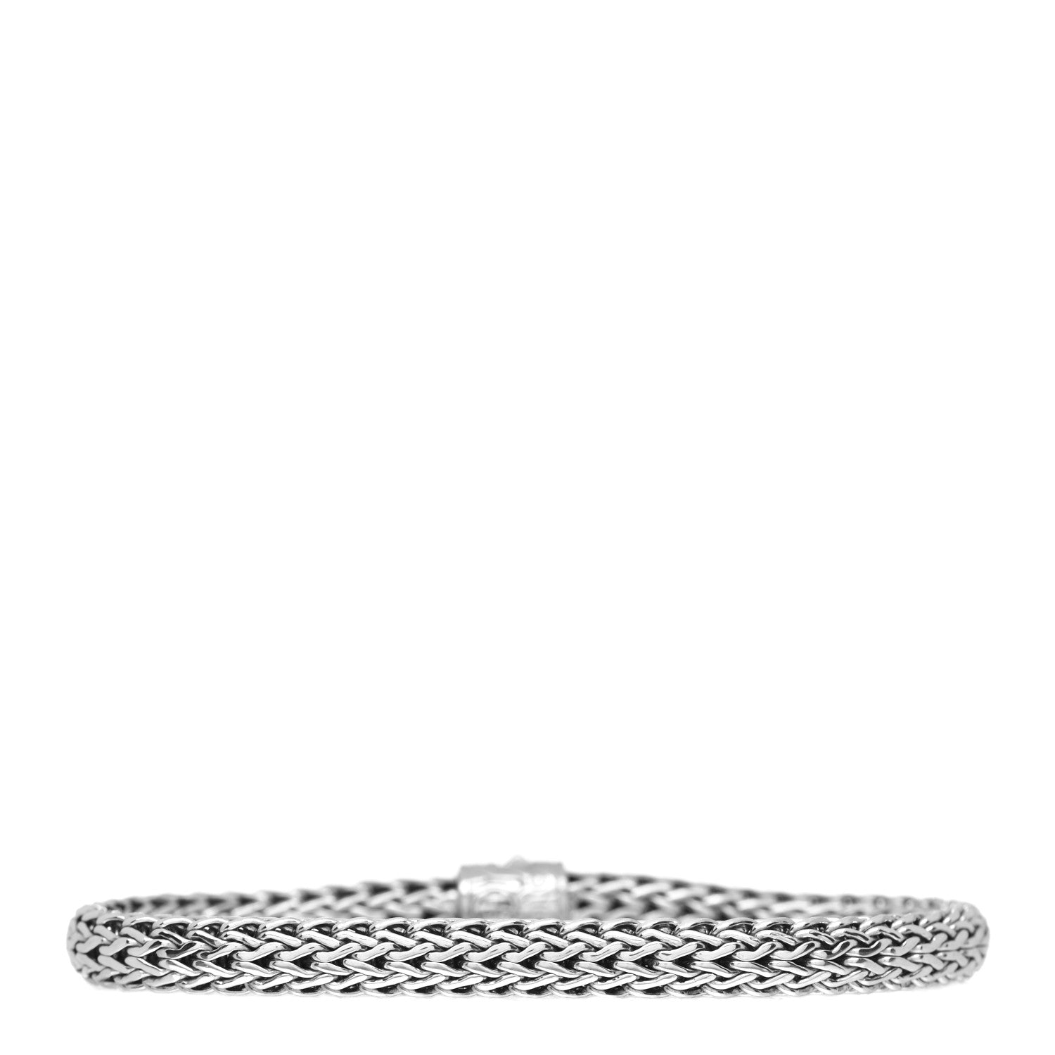 John Hardy Sterling Silver Black Sapphire 6.5mm Classic Chain Bracelet 2 of 3