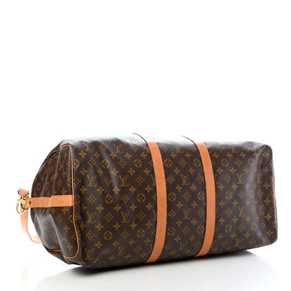 Louis Vuitton Monogram Keepall Bandouliere 55 3 of 10