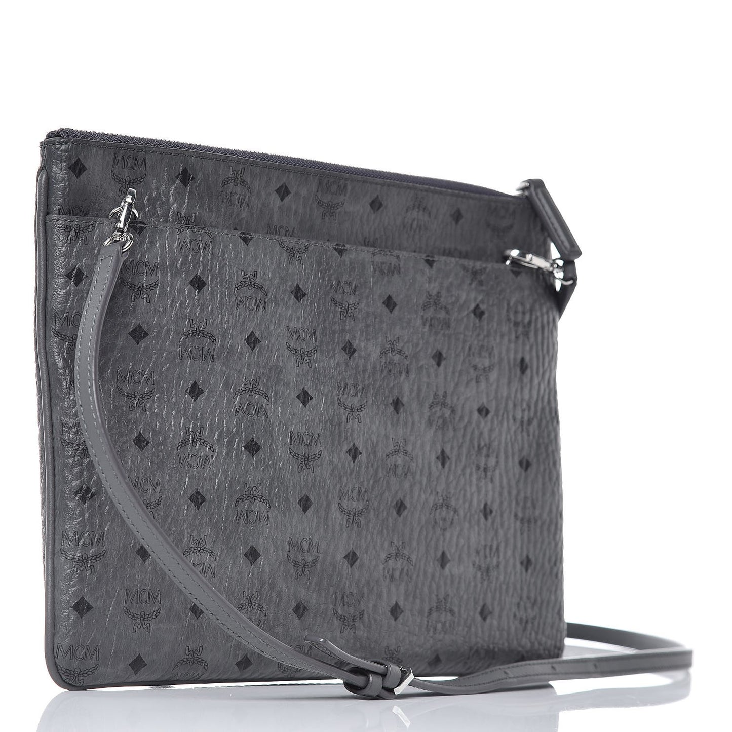 Visetos Medium Crossbody Pouch Phantom Grey