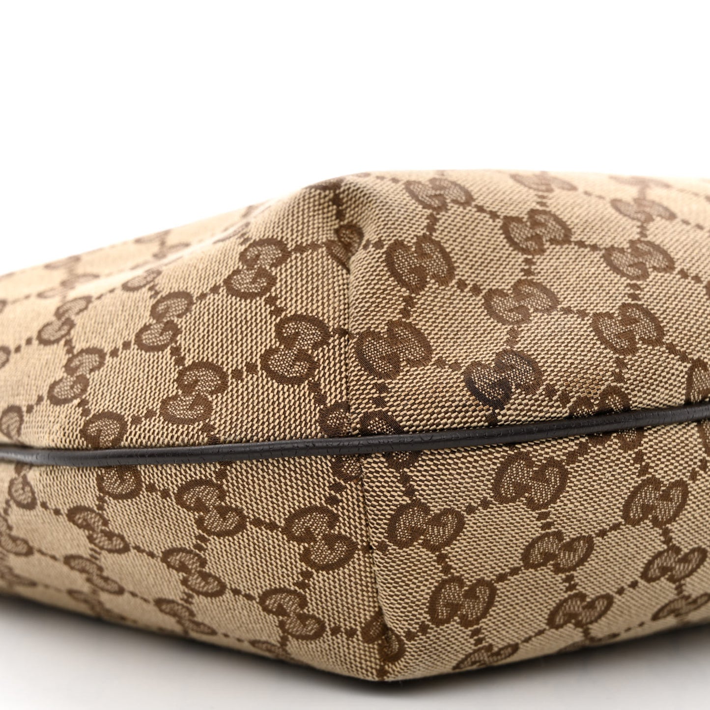Monogram Medium Half Moon Hobo Dark Brown