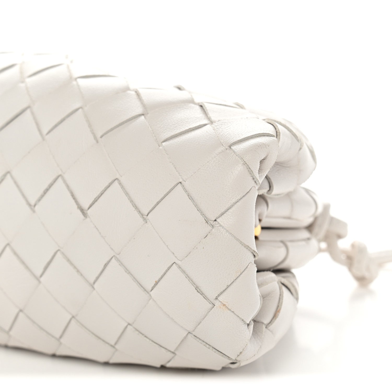Bottega Veneta Nappa Intrecciato The Mini Pouch Chalk 10 of 10