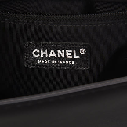 Chanel Lambskin Quilted Large Boy Flap Black 5 of 9