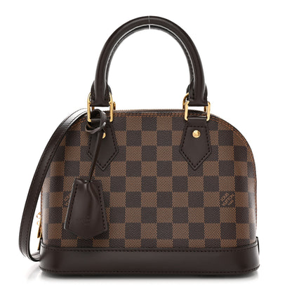 Louis Vuitton Damier Ebene Alma BB 1 of 15