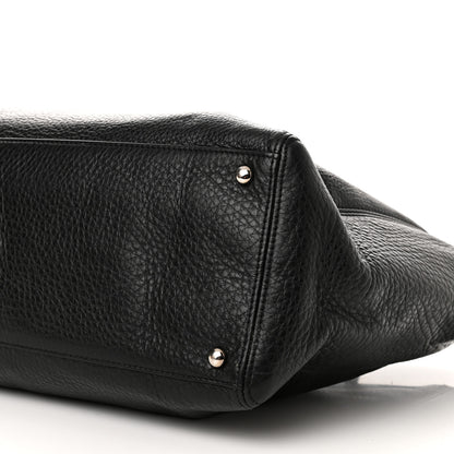 Chanel Calfskin Cerf Executive Shopper Tote Black 11 of 20