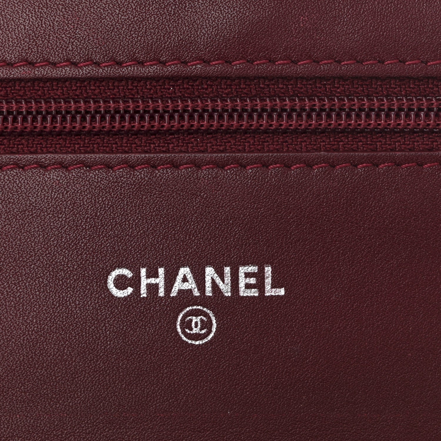 Chanel Patent Quilted Brilliant Wallet On Chain WOC Red 10 of 25