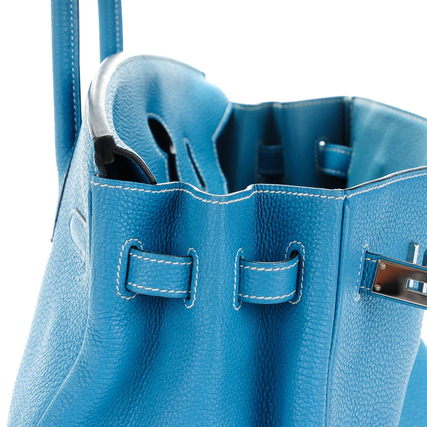 Togo Birkin 35 Blue Jean