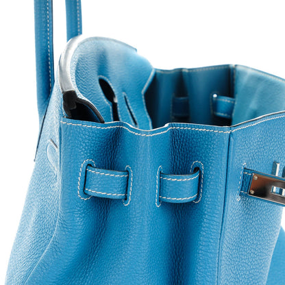 Hermes Togo Birkin 35 Blue Jean 24 of 27