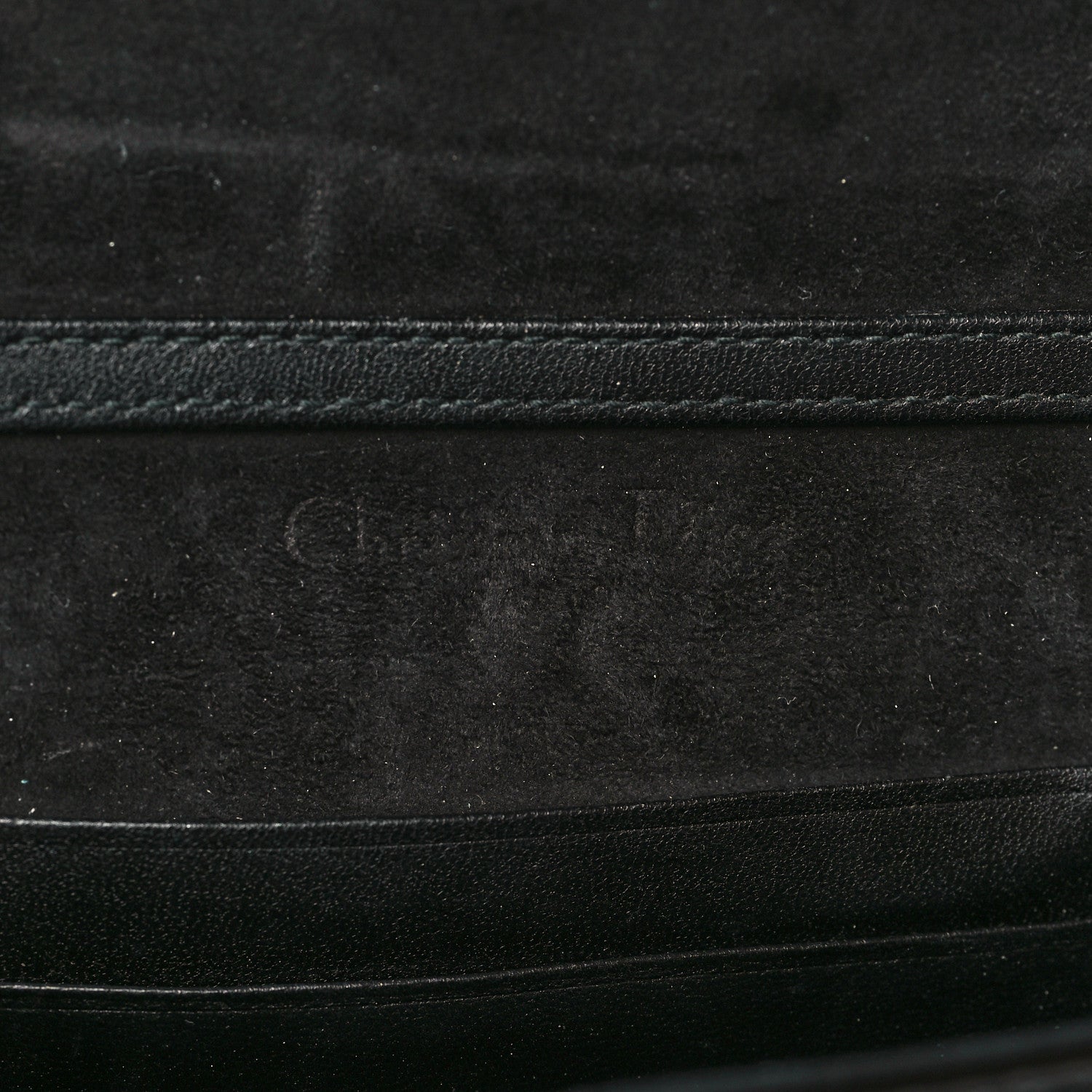 Christian Dior Patent Studded Diorama Flap Bag Black 7 of 7