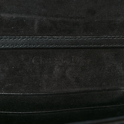 Christian Dior Patent Studded Diorama Flap Bag Black 7 of 7