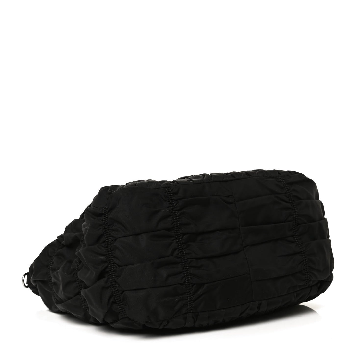 Tessuto Nylon Gaufre Tote Black