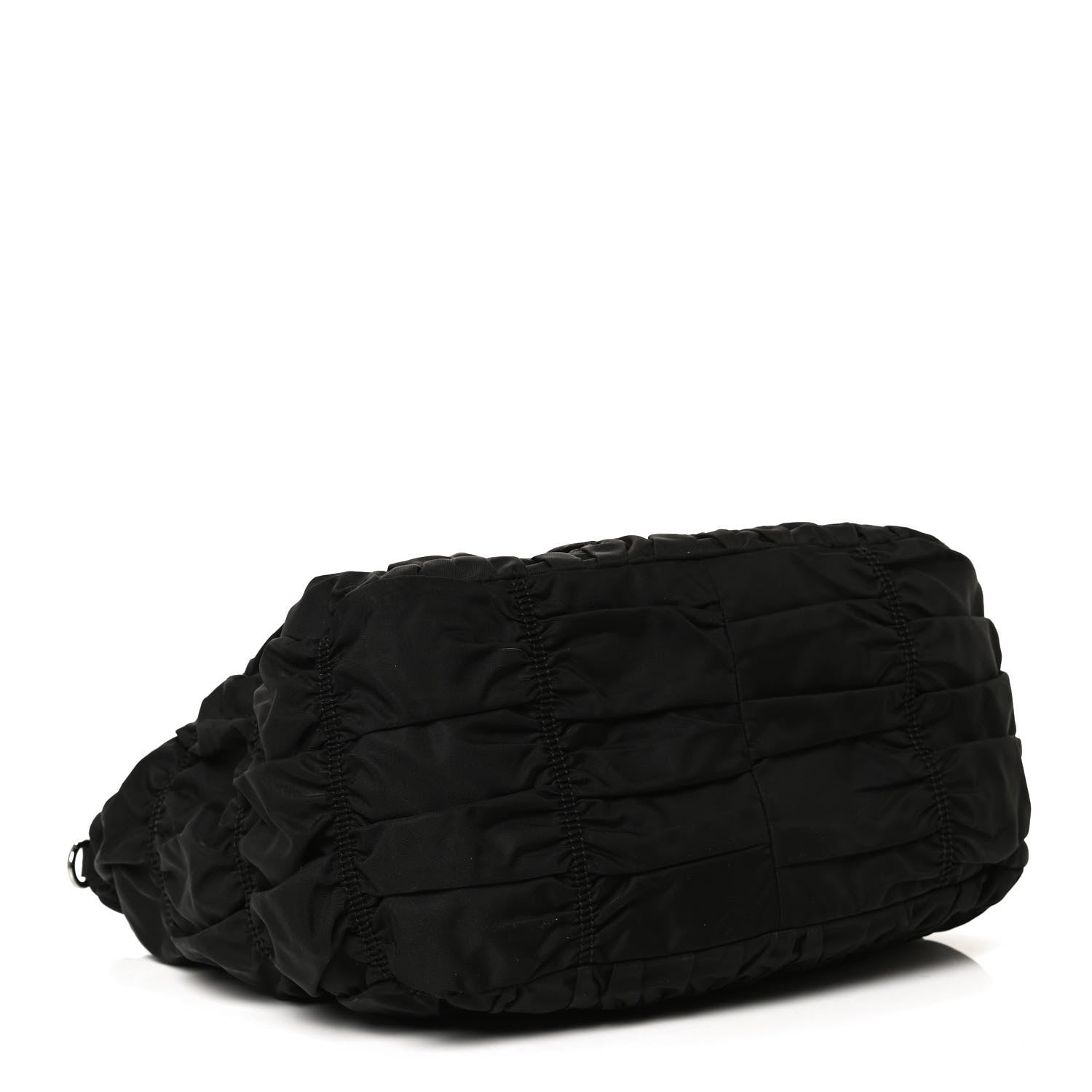 Prada Tessuto Nylon Gaufre Tote Black 4 of 13