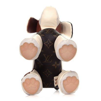 Louis Vuitton Calfskin Monogram Doudou Oscar Dog Beige 7 of 12