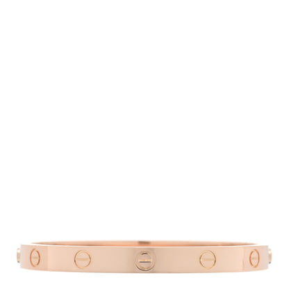 Cartier 18K Pink Gold LOVE Bracelet 17 2 of 6