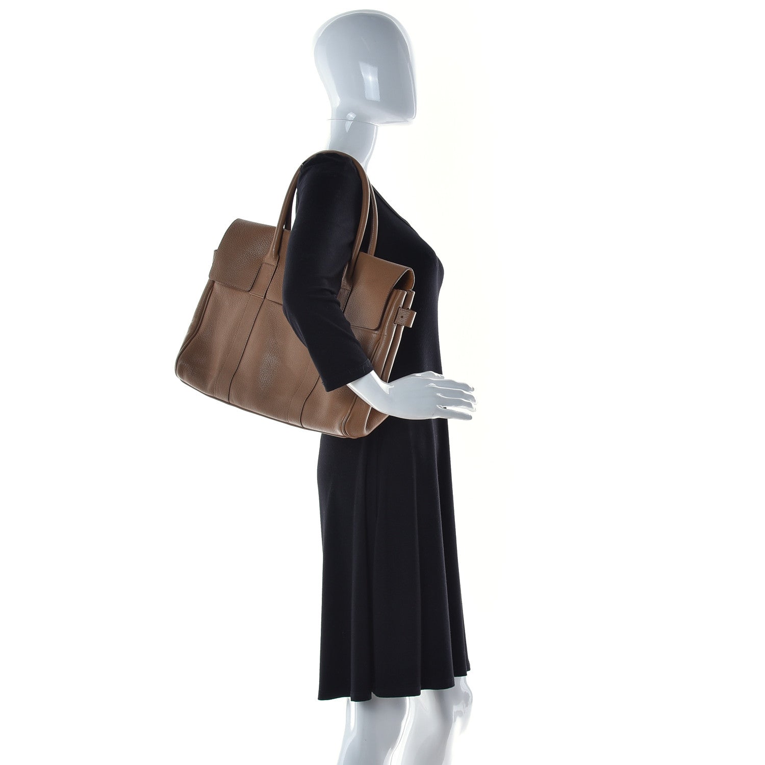 Mulberry Natural Grain Calfskin Bayswater Oak 2 of 19