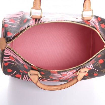 Louis Vuitton Monogram Jungle Dots Speedy 30 Sugar Pink Poppy 5 of 7