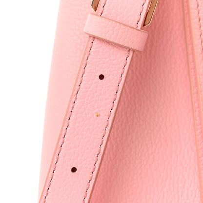 MCM Calfskin Visetos Anni Medium Hobo Bag Soft Pink 8 of 17