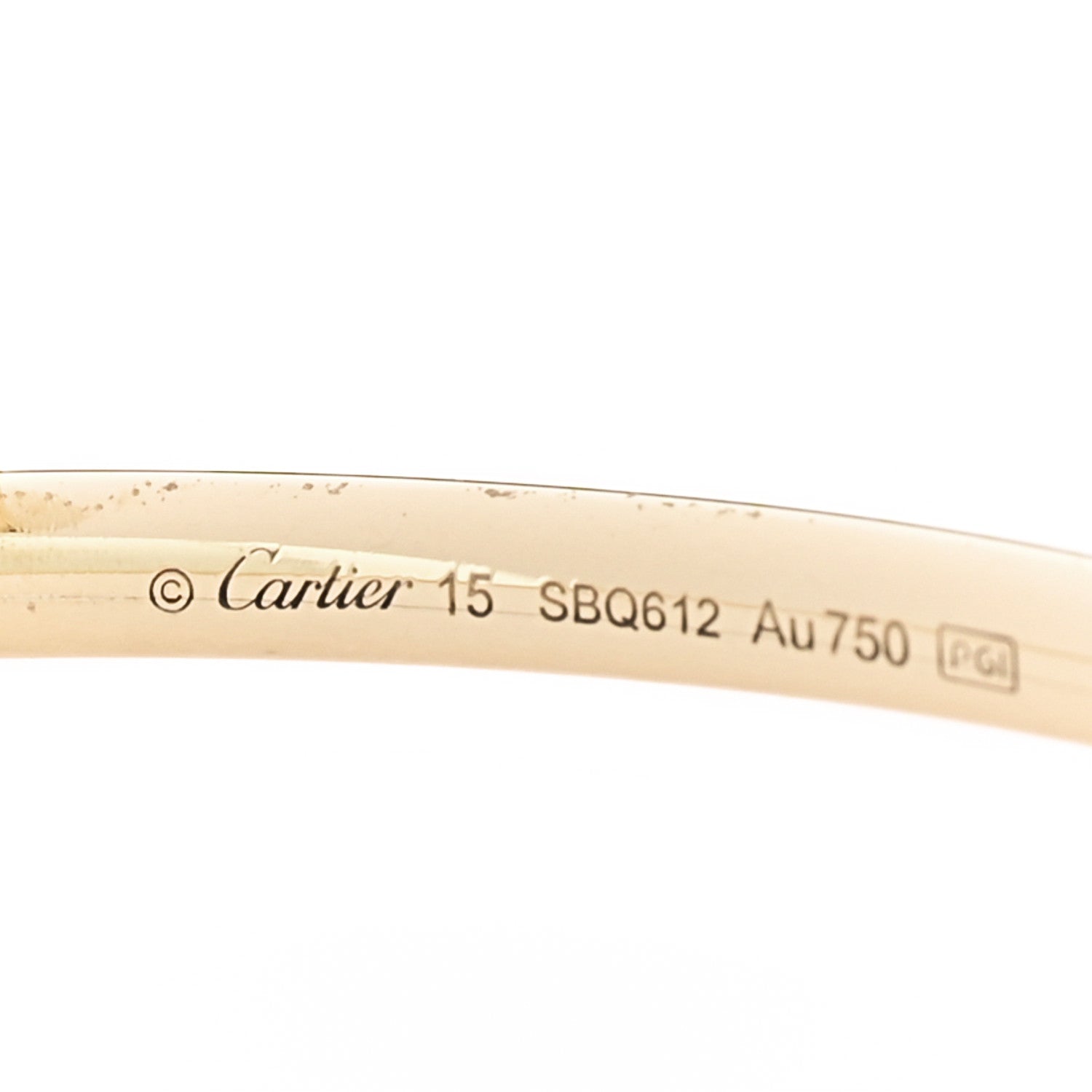 Cartier 18K Yellow Gold Small Juste Un Clou Bracelet 15 3 of 5