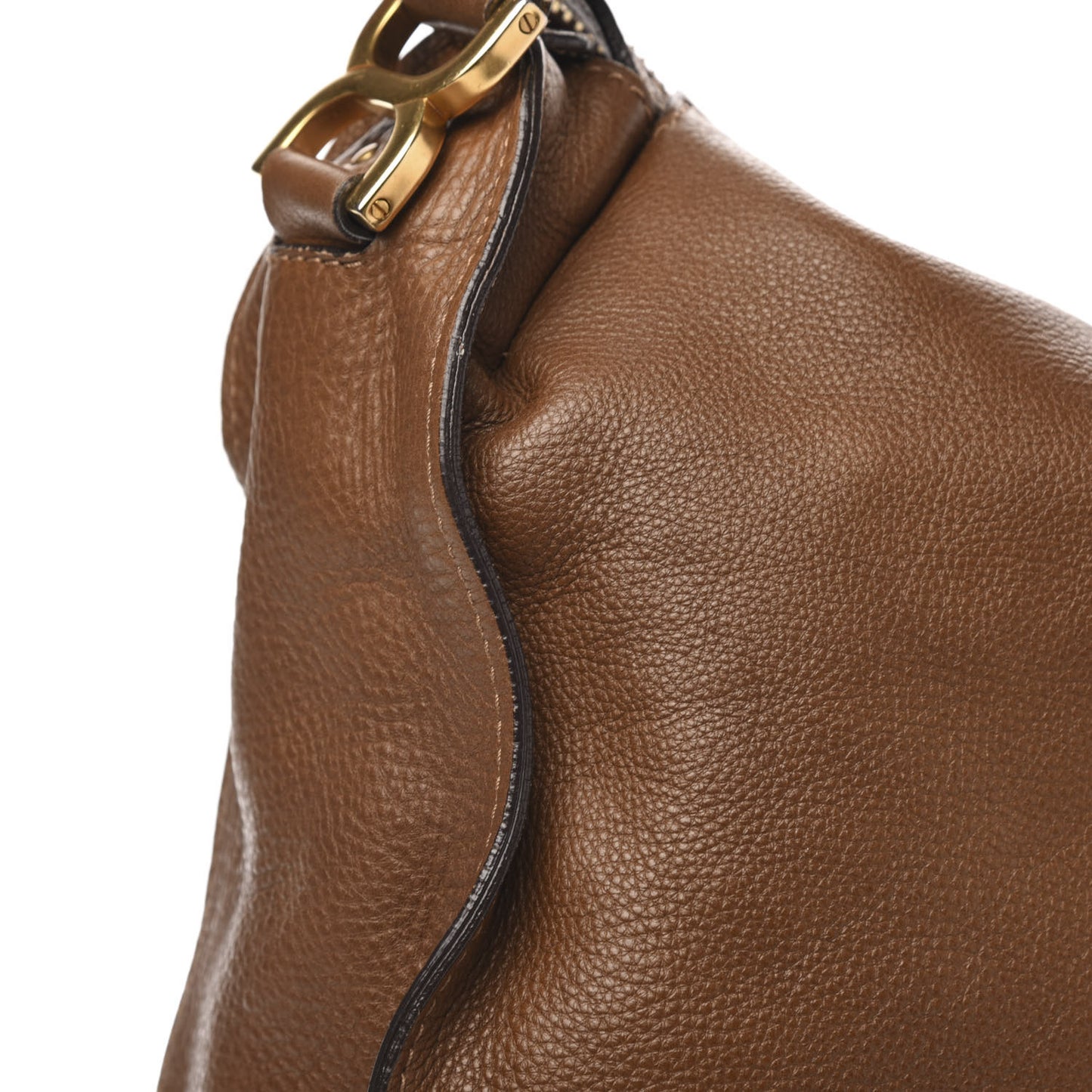 Calfskin Large Marcie Hobo Nut